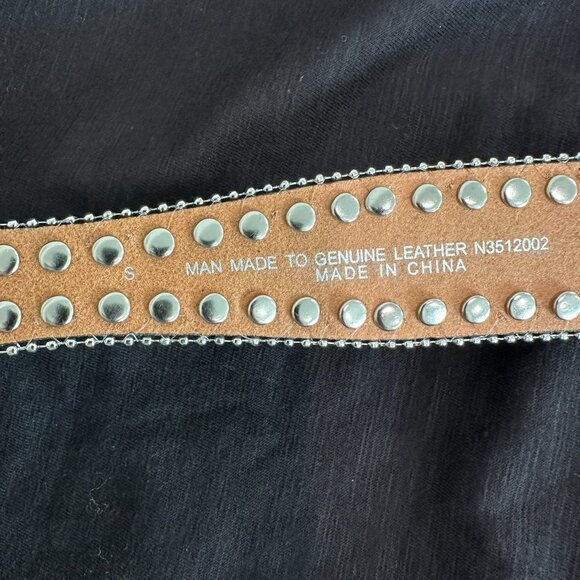 Blazin Roxx Rhinestone Lined Concho Belt size S (28-32) - Picture 7 of 8